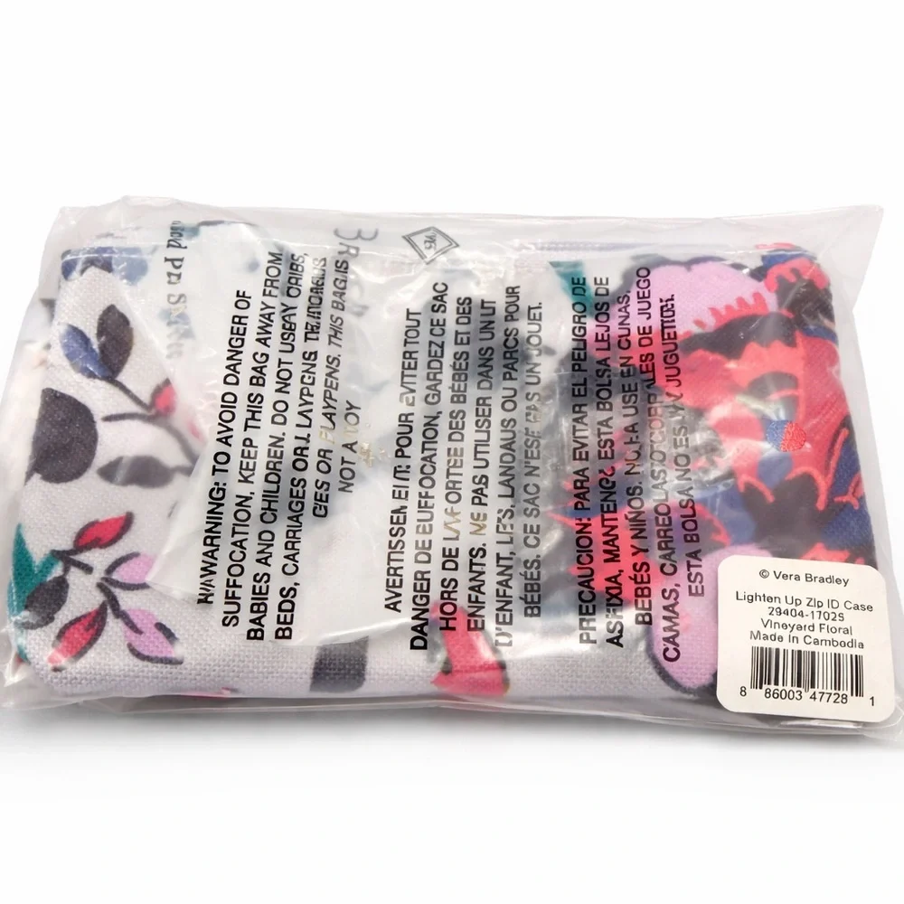 Vera Bradley Vibrant Floral ID Case